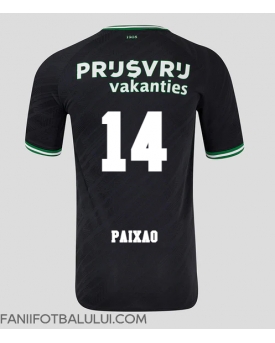 Feyenoord Igor Paixao #14 Tricou Fotbal Replică 2024-25 Barbati Deplasare